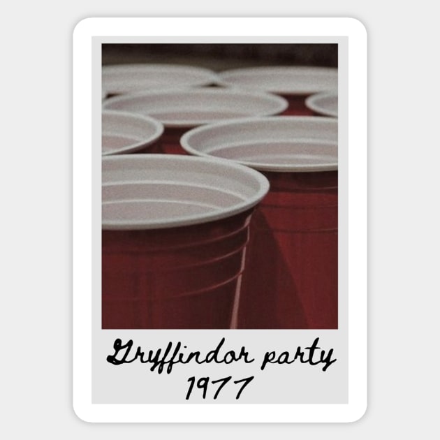 Party of 1977 Sticker by ThePureAudacity